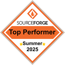 Top Performer Sourceforge Summer 2025 Logo